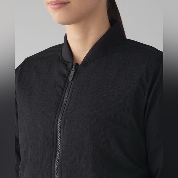 Lululemon Non-Stop Bomber Jacket *Reversible in Black (Released 2022) - 4 - Picture 3 of 12